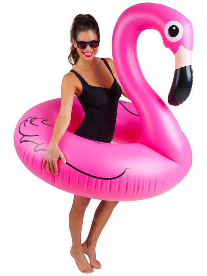 Big Mouth Toys Pool Float Pink Flamingo