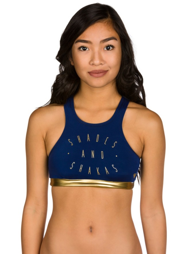 Roxy Pop Surf Light Neo Crop Top Bikini Top