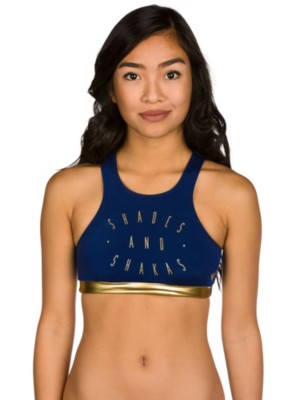 bijwoord medaillewinnaar Brein Roxy Pop Surf Light Neo Crop Top Bikini Top bij Blue Tomato kopen