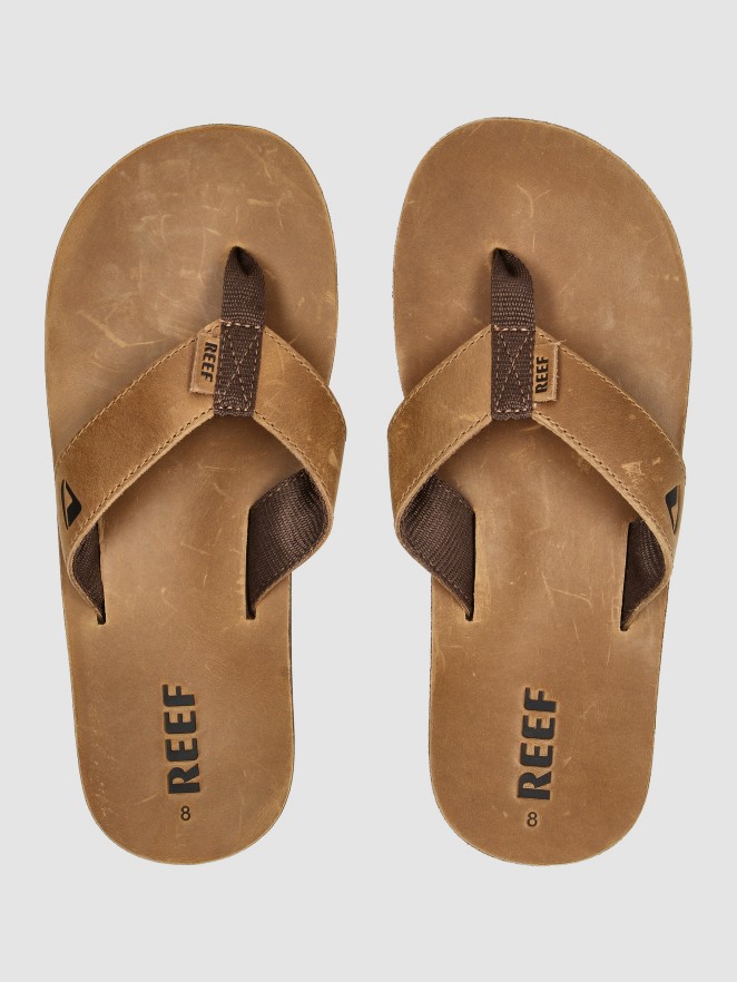 Reef Leather Smoothy Sandals