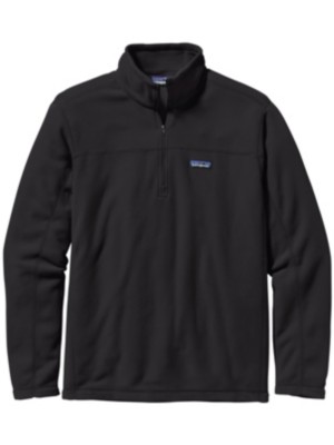 Patagonia Micro D Fleece Zip Half-Zip Fleece Pullover black kaufen