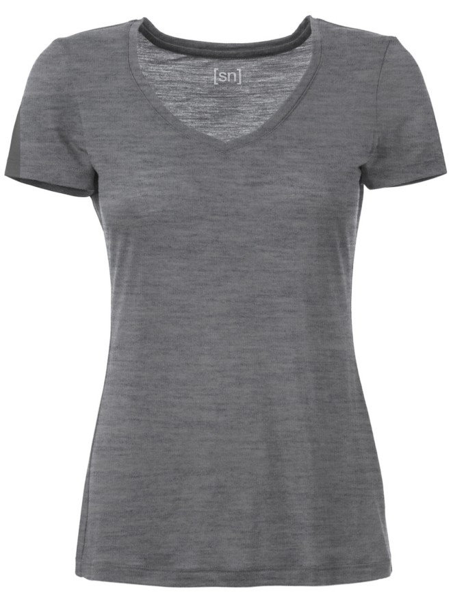 super.natural Base V-Neck 140 Maglietta Funzionale
