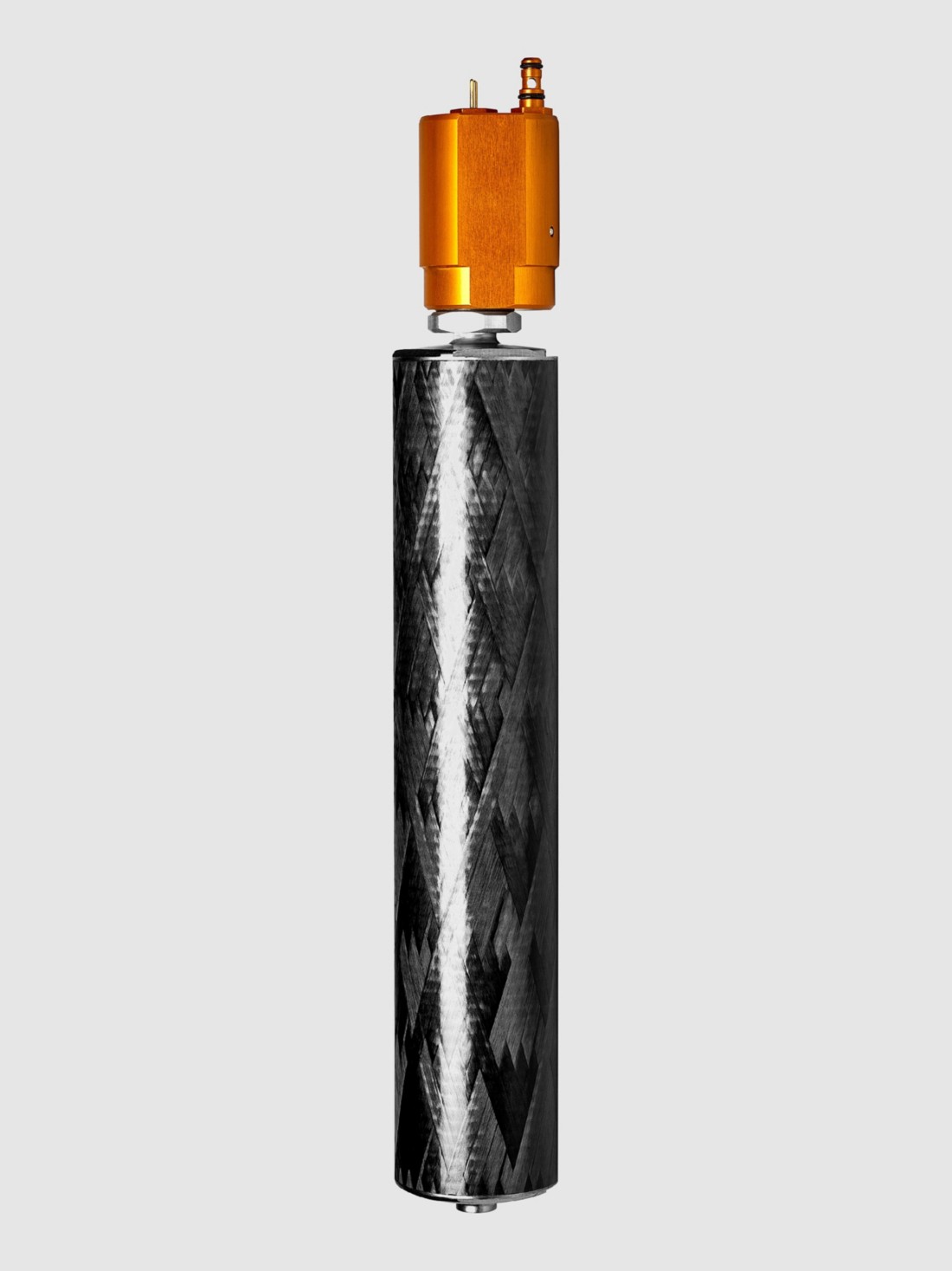 ABS P.RIDE Carbon Inflator silver