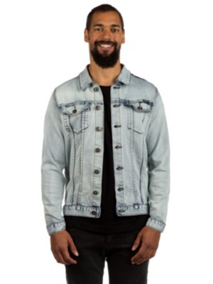 warriors denim jacket