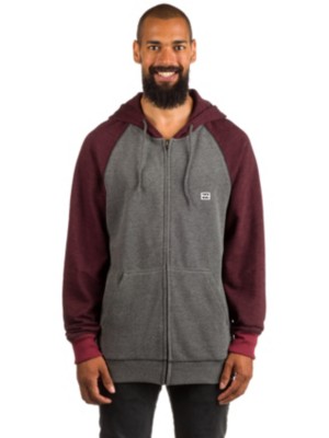 billabong balance zip hoodie