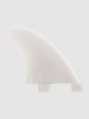 FCS Gl Natural Glass Flex Side Finne Set