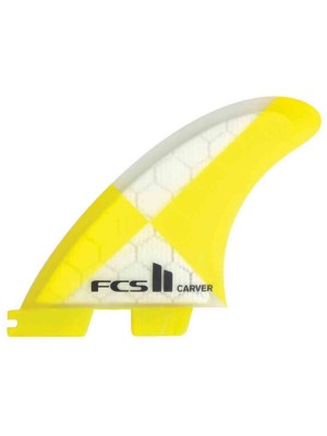 FCS 2 Carver Pc Yellow L Tri Retail Fin
