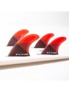 FCS Pc-3 Red Slice Quad Retail Fins