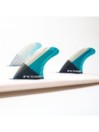 FCS Pcc-5 Blue/Smoke Tri Retail Fins