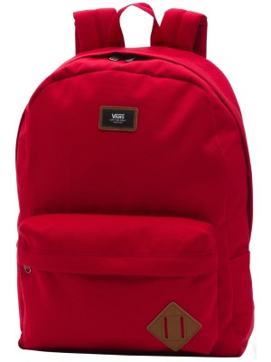 vans old skool 2 backpack red