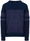 Animal Cut And Sew Sweater