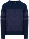 Animal Cut And Sew Sweater