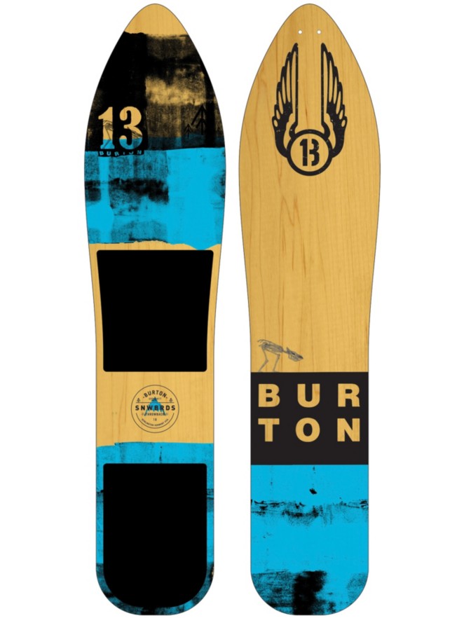 Burton The Throwback 130 2018 Snowskate