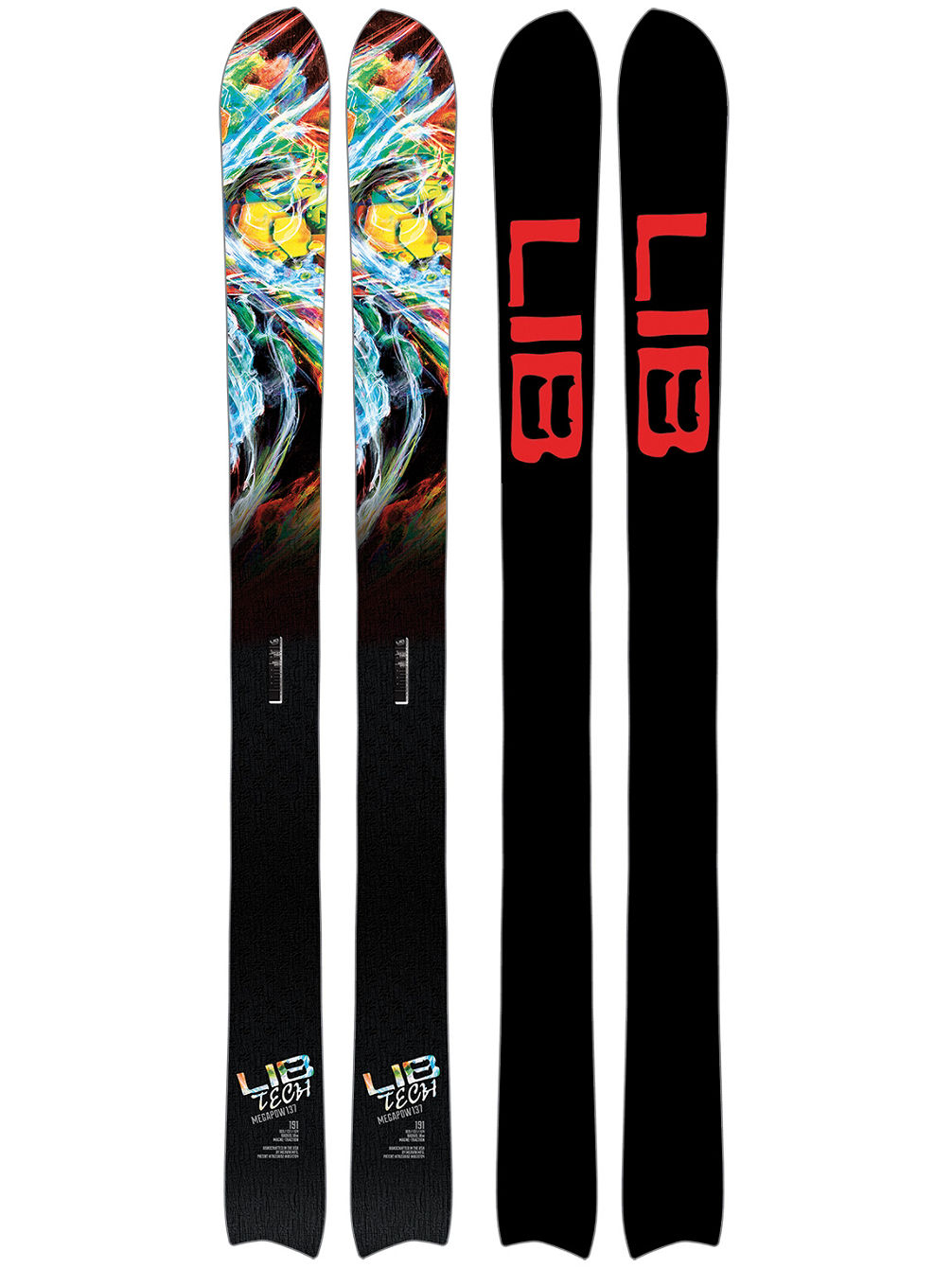 Megapow 191 Skis