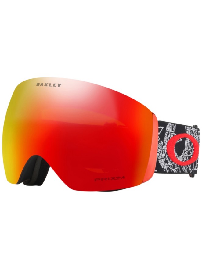Oakley Flight Deck Seth Morrison Signature Craneos Muertos Red Goggle