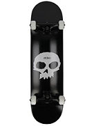 Single Skull 8.0&amp;#034; Skateboard Completo