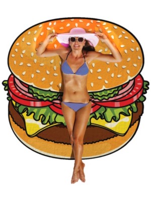 Burger Beach Asciugamano
