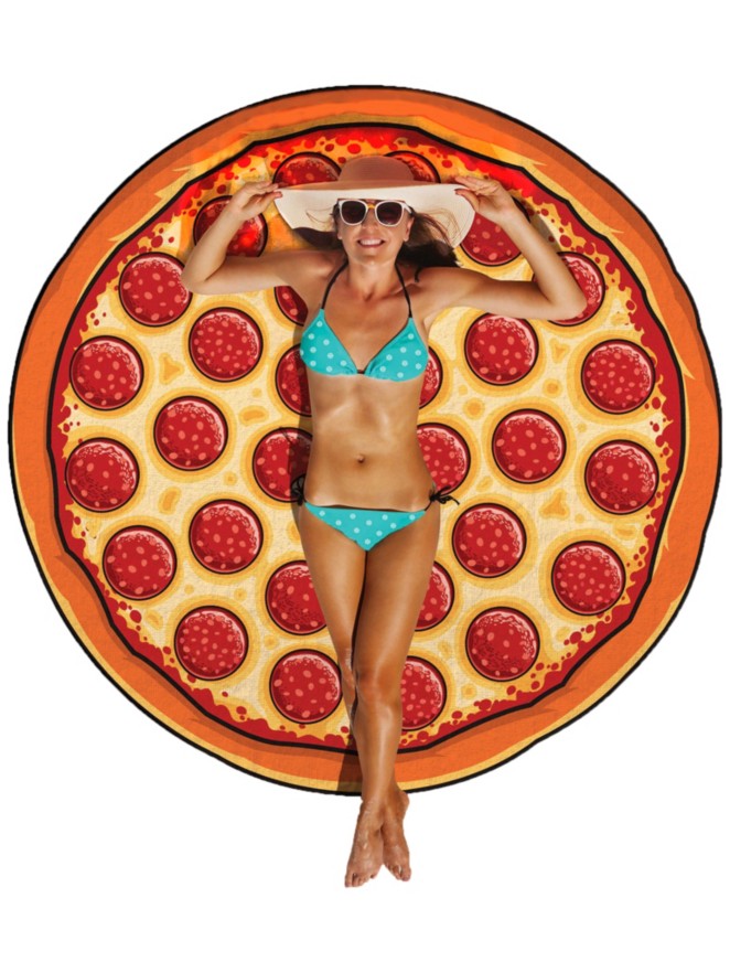 Big Mouth Toys Giant Pizza Beach Towel