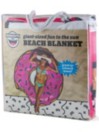 Big Mouth Toys Strawberry Donut Beach Handtuch