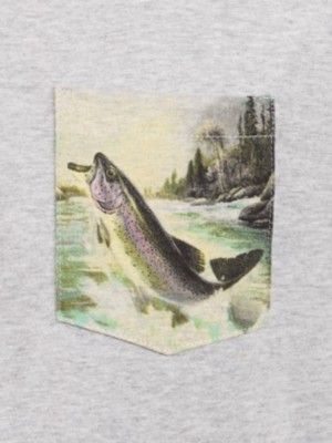 Pocket Salmon Camiseta