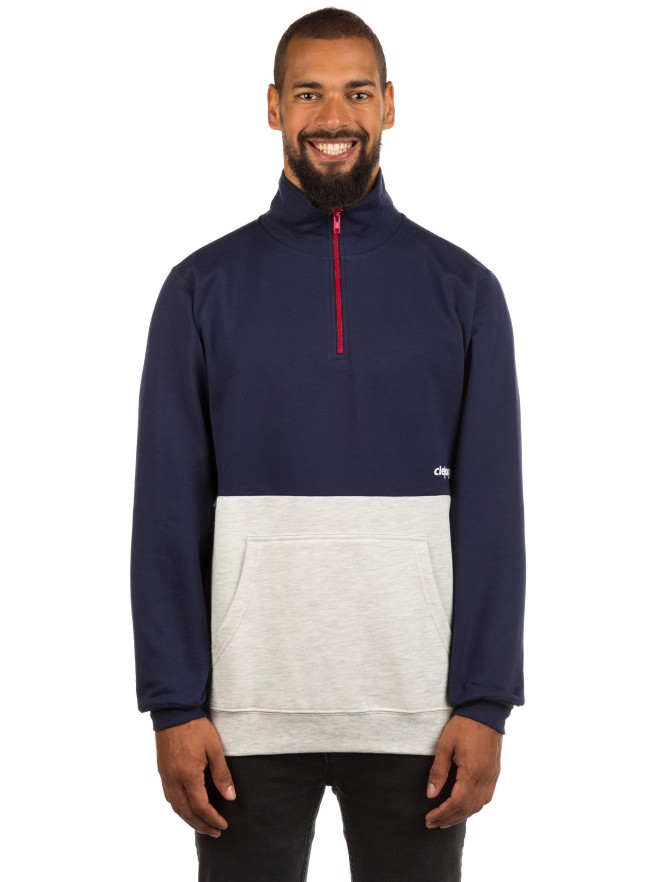 Cleptomanicx 1791 Half-Zip Fleece Sweater