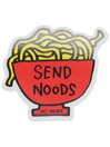 Jac Vanek Send Noods Klistremerke