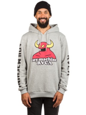 toy machine rvca hoodie