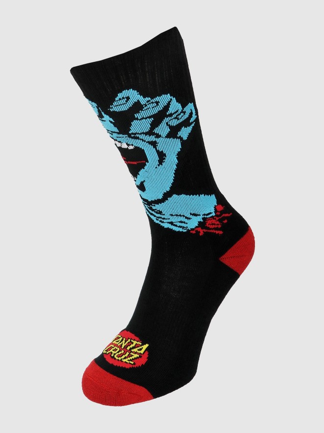 Santa Cruz Screaming Hand Socks