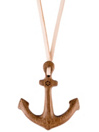 Float Anchor Natural Necklace