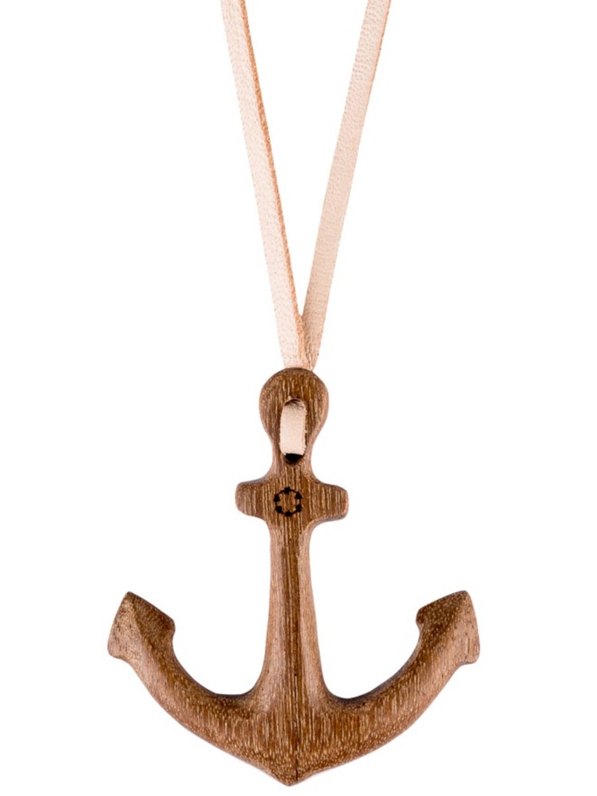 Float Anchor Natural Necklace