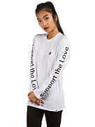 Support the Lov Sprayed Long Sleeve T-S