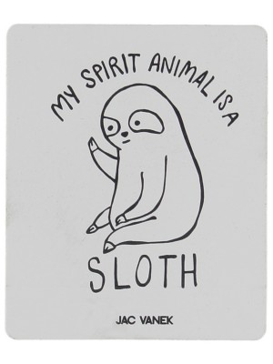 Spirit Sloth Klistremerke