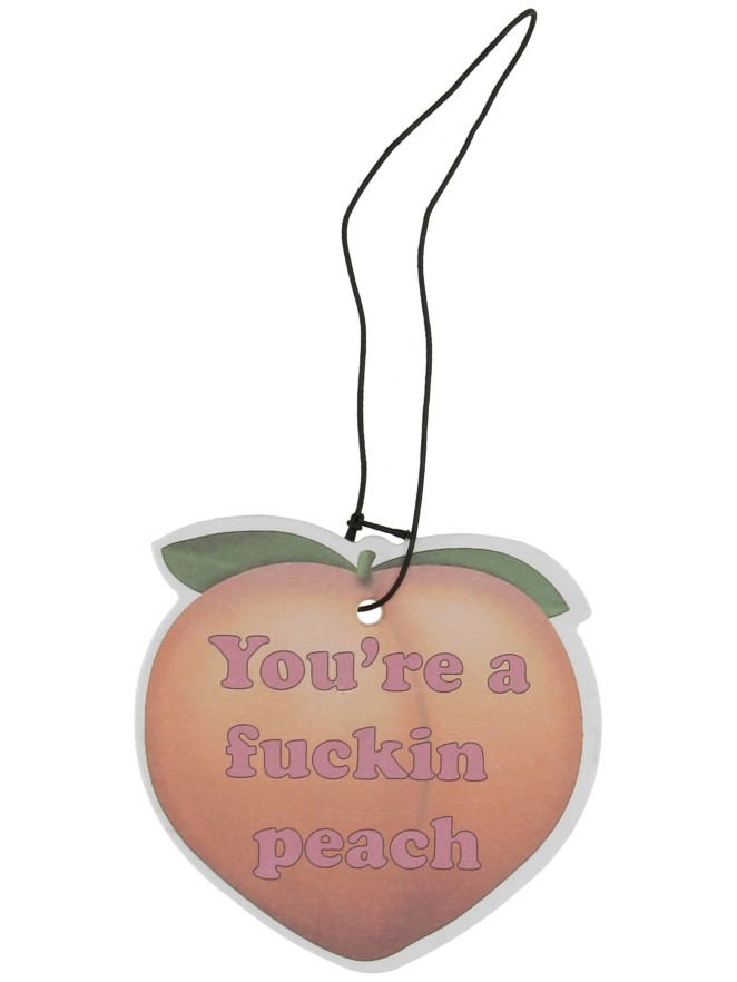 Jac Vanek Peach Air Freshener
