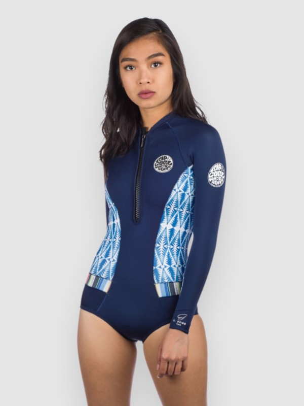 Rip Curl G Bomb Spring Hi Cut LS Neoprenanzug blue