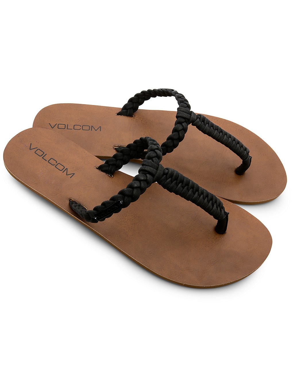 Volcom fishtail sandals musta, volcom