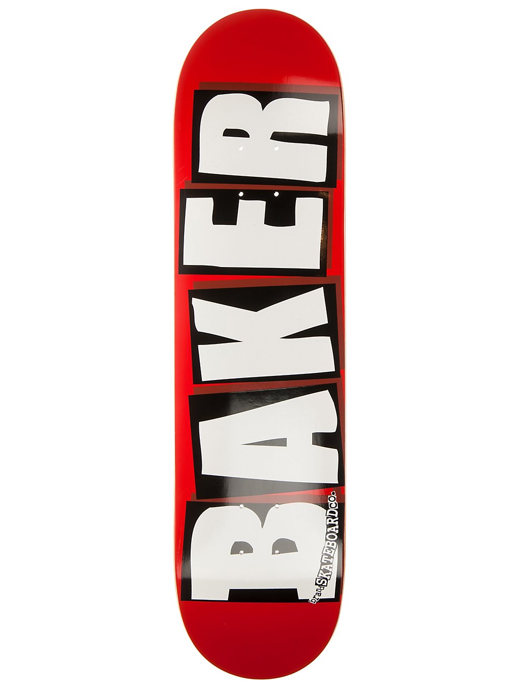Baker brand logo white 8.0 skate deck kuviotu, baker