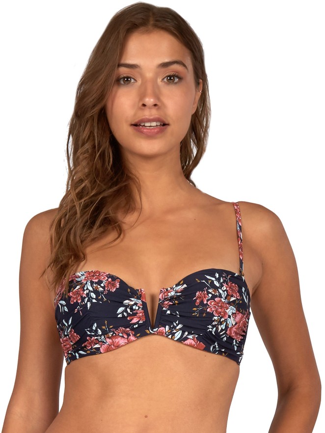 Billabong Let It Bloom Bustier Bikini Top