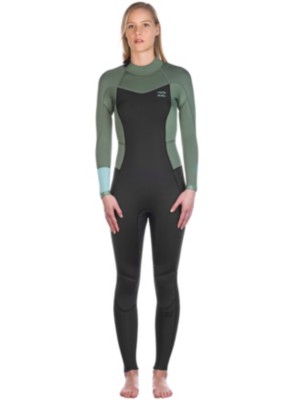 Billabong Synergy 3/2 Back Zip Flatlock