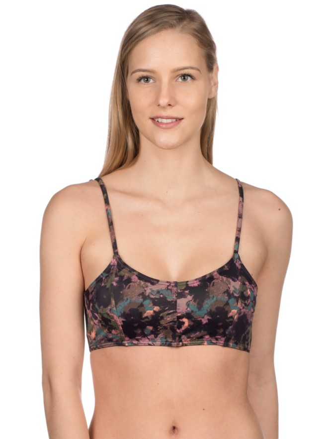 RVCA Camo Floral Bralette Bikini Top