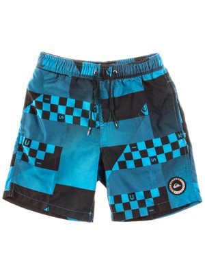 quiksilver checkered boardshorts