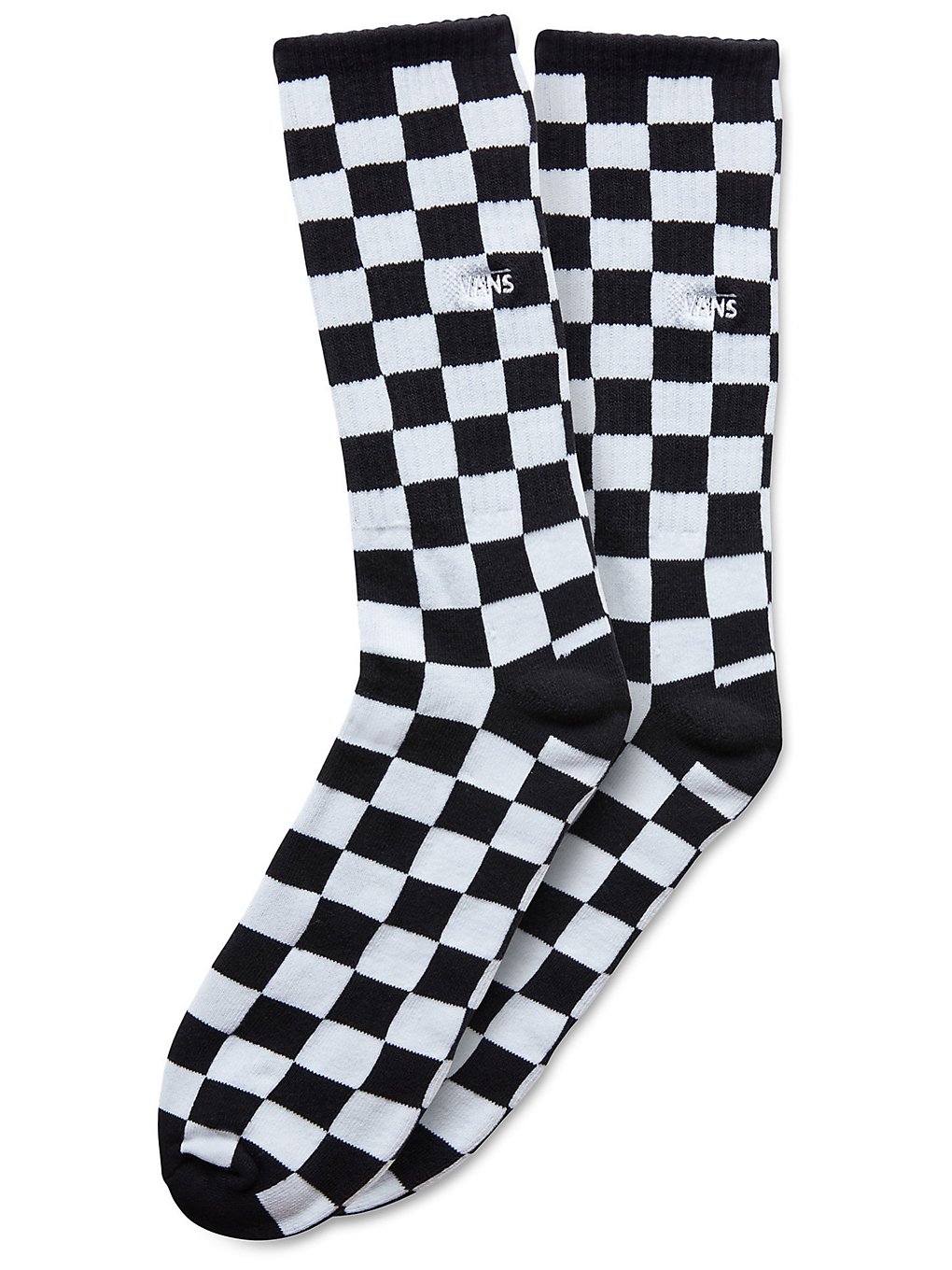 Vans Checkerboard II Crew (9.5-13) Socks noir