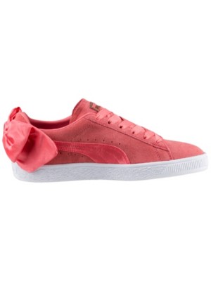 Suede Bow Sneakers