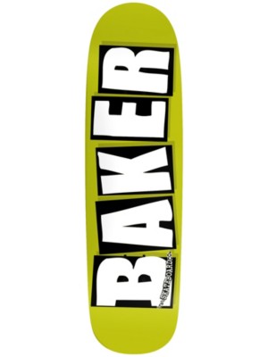 Brand Logo Green Shaped 8.475&amp;#034; Skate Deck