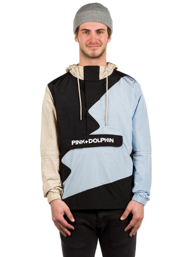 Pink Dolphin Wave Crew Anrorak Jacket