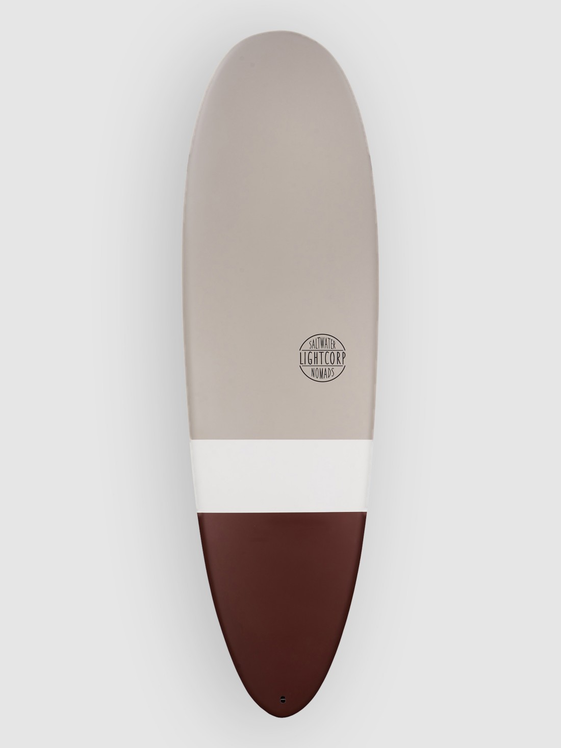 Light Minilog Epoxy Us+Future 6' Surfboard grey