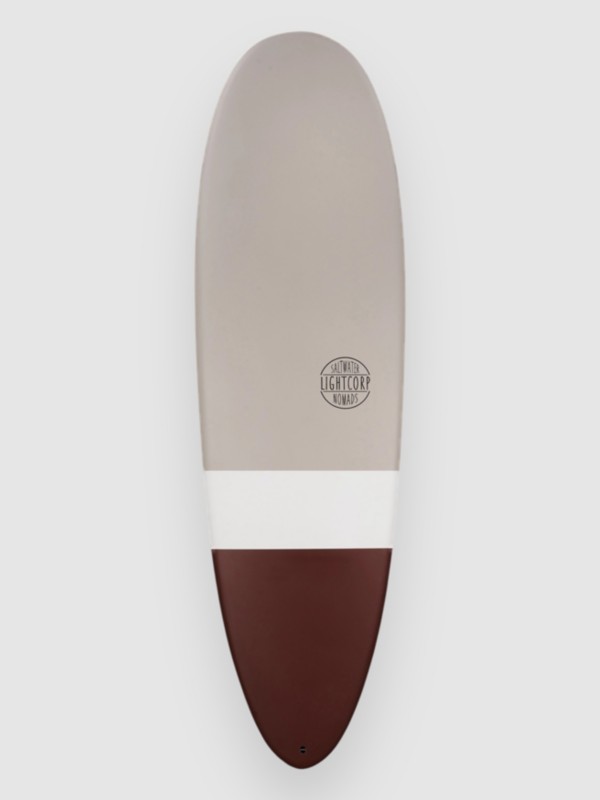 Light Minilog Epoxy Us+Future 6'8 Surfboard grey