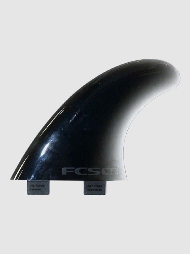 FCS M5 Smoke Softflex Tri Fin Set