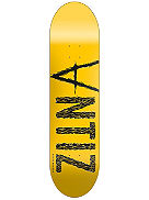 Script Yellow 8.25&amp;#034; Skate Deck Skate Deck