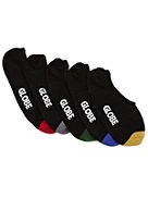 Dip Invisible Sock 5Pk 7-11 Chaussettes
