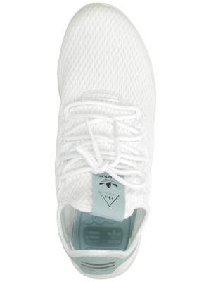adidas Originals Pharrell Williams Tennis Hu Sneakers In White And Blue